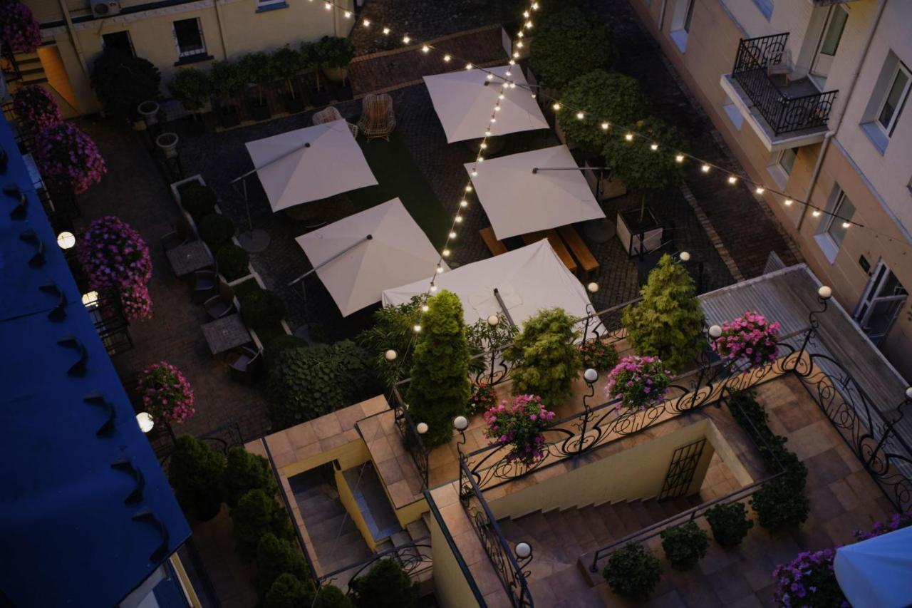 Vozdvyzhensky Boutique Hotel Kyjev Exteriér fotografie