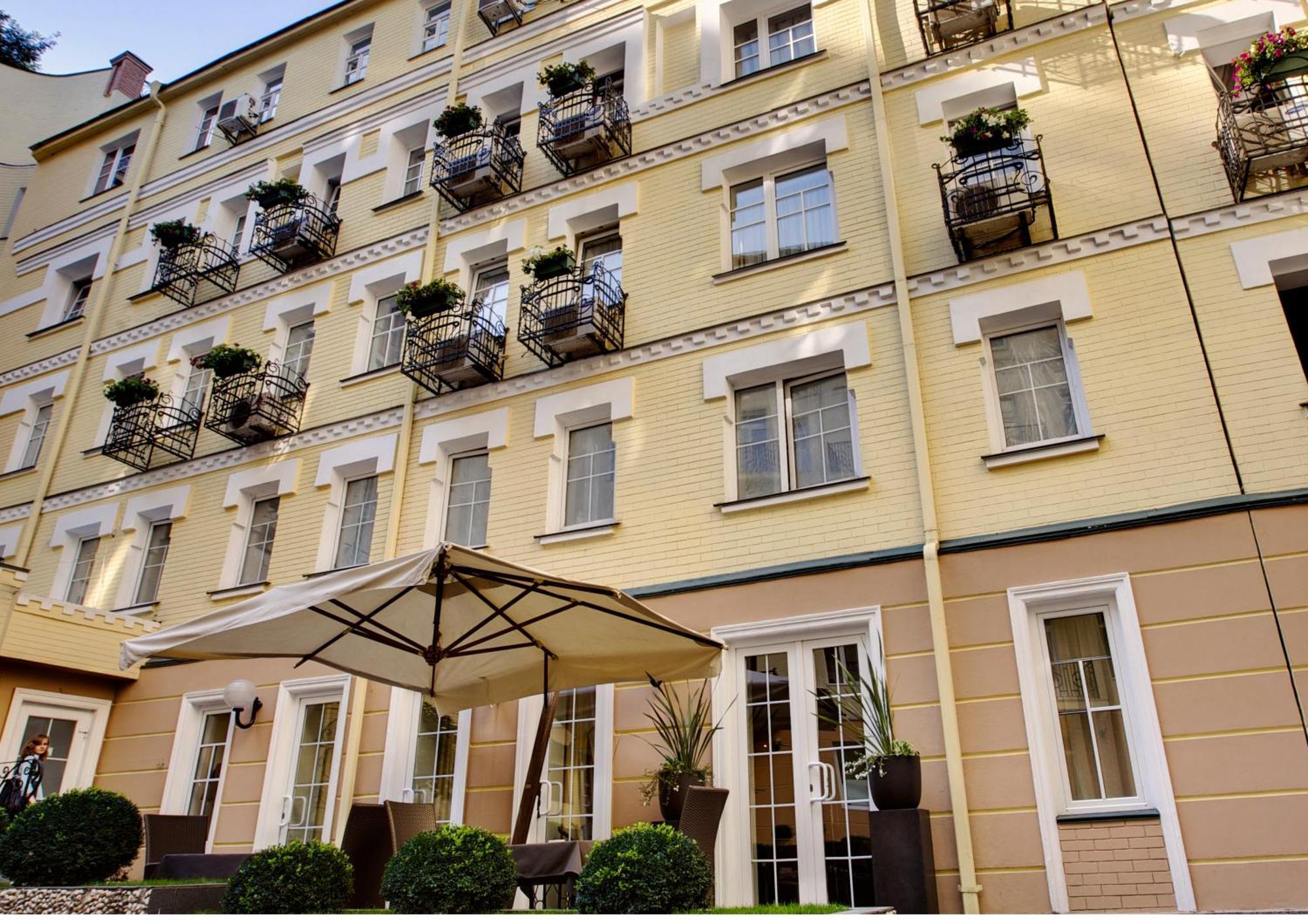 Vozdvyzhensky Boutique Hotel Kyjev Exteriér fotografie