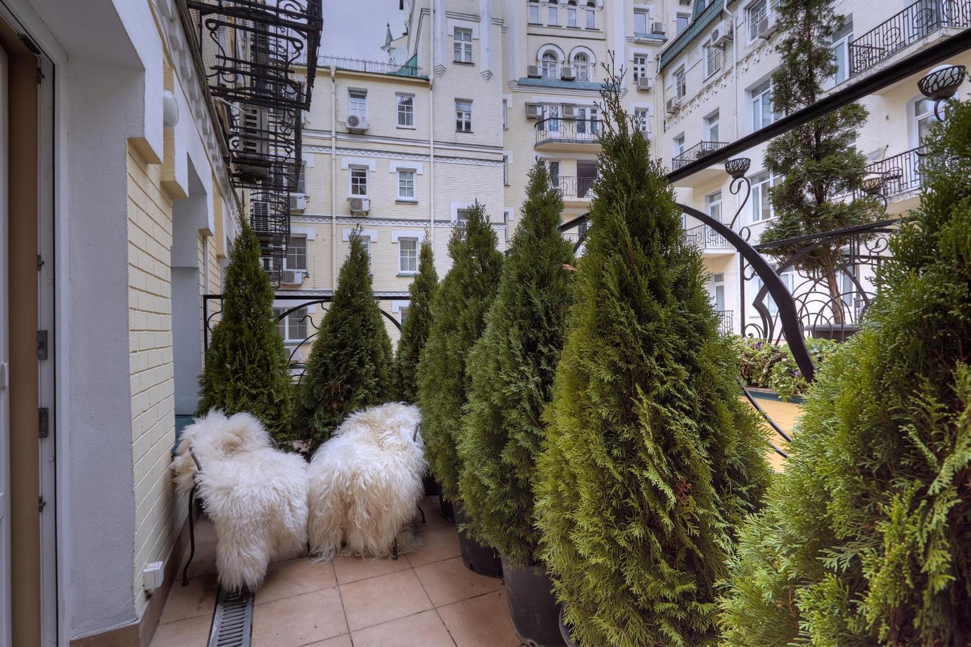 Vozdvyzhensky Boutique Hotel Kyjev Exteriér fotografie