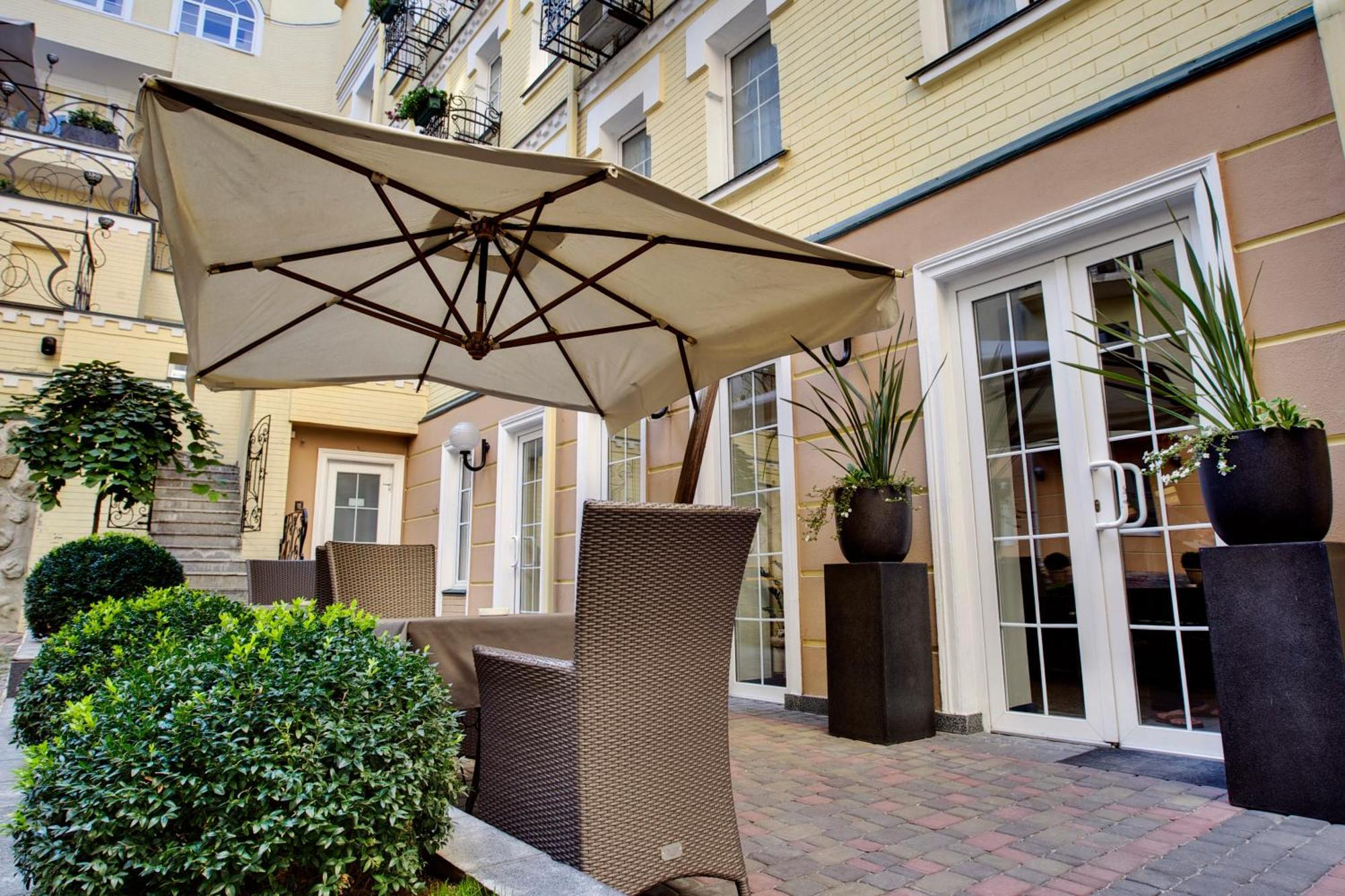 Vozdvyzhensky Boutique Hotel Kyjev Exteriér fotografie